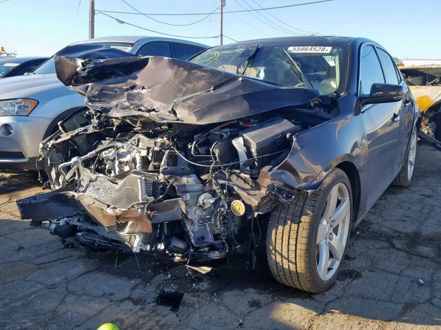 1G11G5SX5FF195275 - 2015 CHEVROLET MALIBU LTZ ყავისფერი ფოტო 2