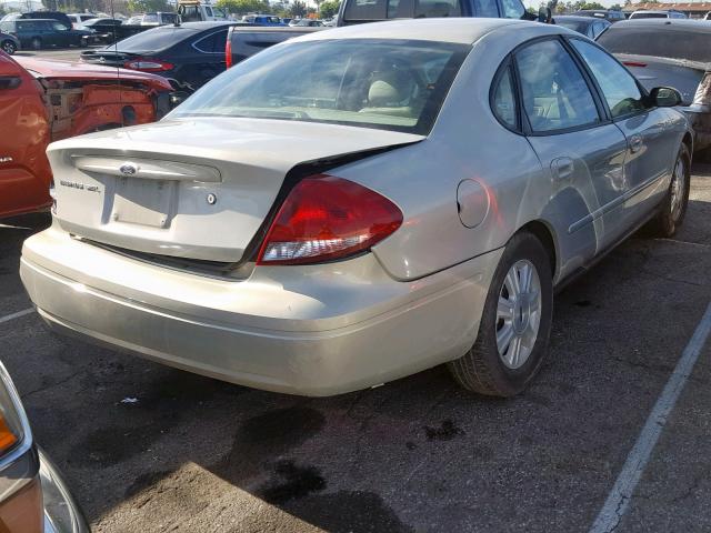 1FAHP56285A228582 - 2005 FORD TAURUS SEL SILVER photo 4