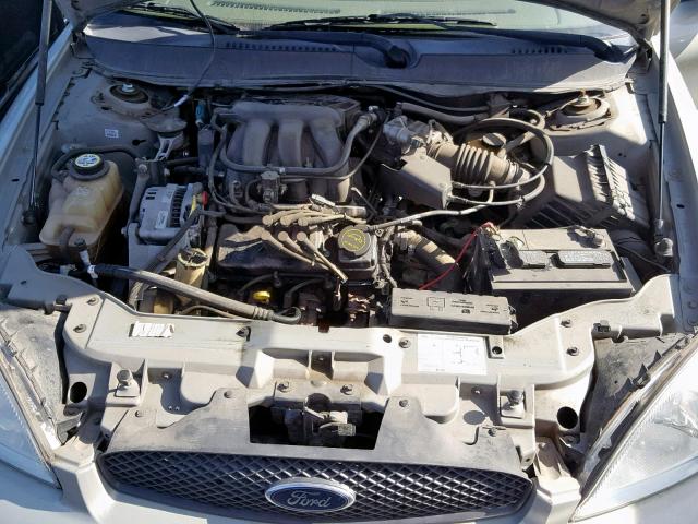 1FAHP56285A228582 - 2005 FORD TAURUS SEL SILVER photo 7