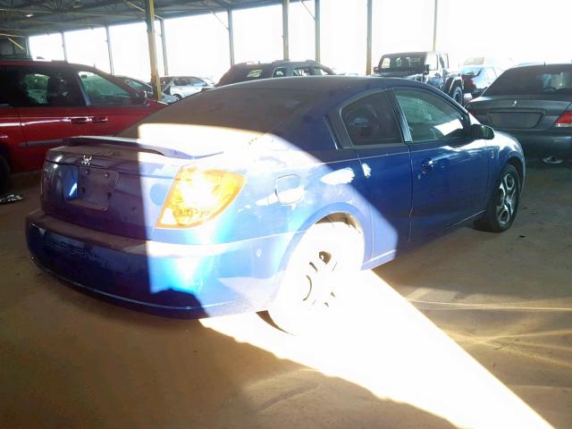 1G8AW14F45Z127127 - 2005 SATURN ION LEVEL BLUE photo 4