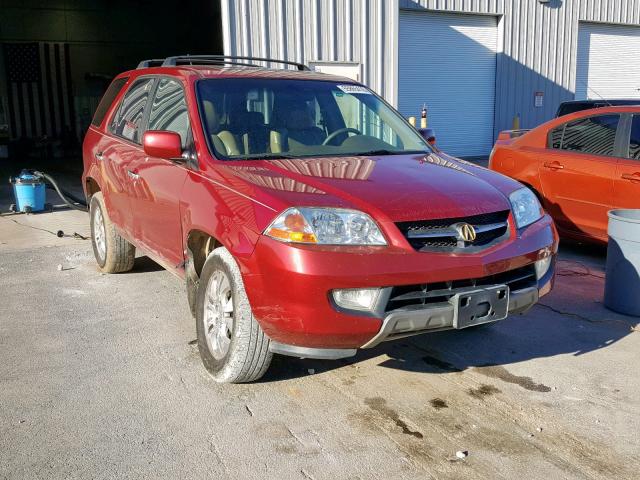 2HNYD18613H548363 - 2003 ACURA MDX TOURIN MAROON photo 1