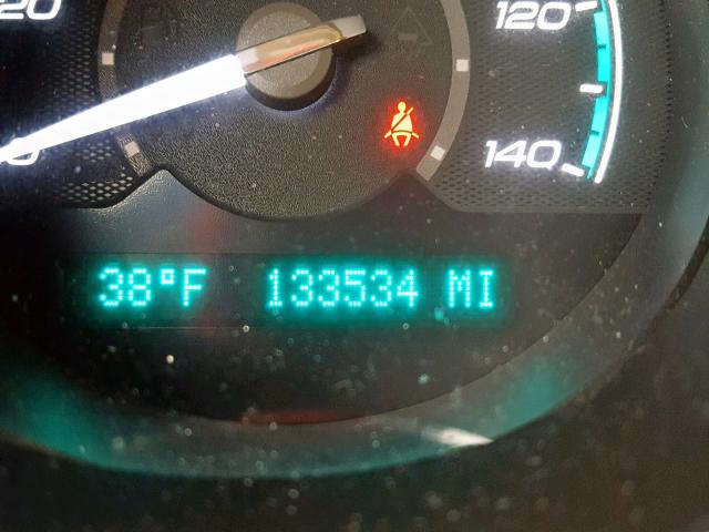 1G1ZB5EB3AF176833 - 2010 CHEVROLET MALIBU LS WHITE photo 8