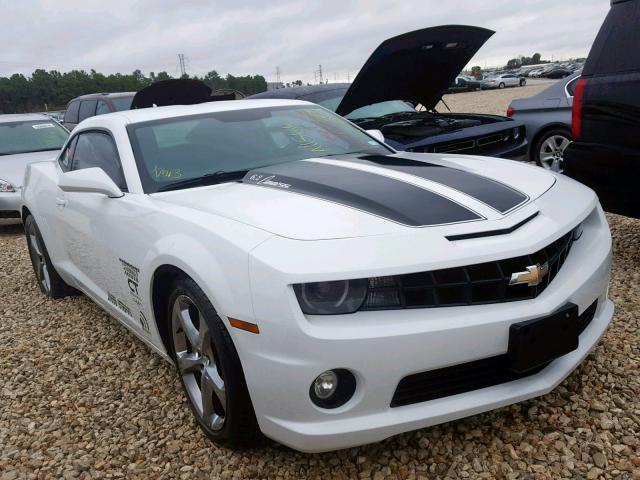 2G1FJ1EJXD9229272 - 2013 CHEVROLET CAMARO SS WHITE photo 1