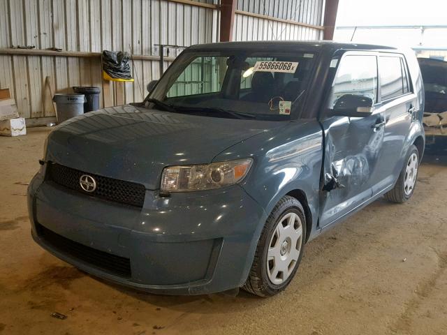 JTLKE50E081009438 - 2008 TOYOTA SCION XB Көк фото 2