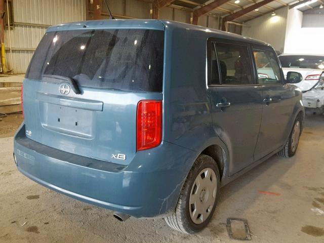 JTLKE50E081009438 - 2008 TOYOTA SCION XB Көк фото 4