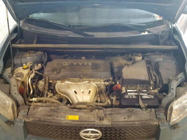 JTLKE50E081009438 - 2008 TOYOTA SCION XB Көк фото 7