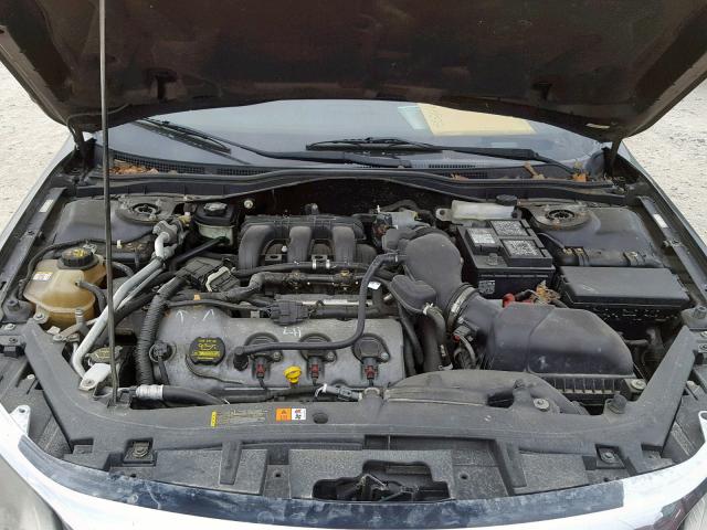 3FAHP0KC9AR183783 - 2010 FORD FUSION SPO BLACK photo 7