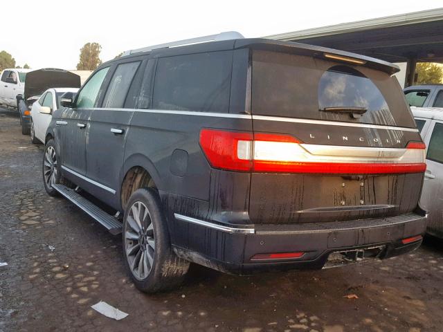 5LMJJ3HT8JEL05499 - 2018 LINCOLN NAVIGATOR BLACK photo 3