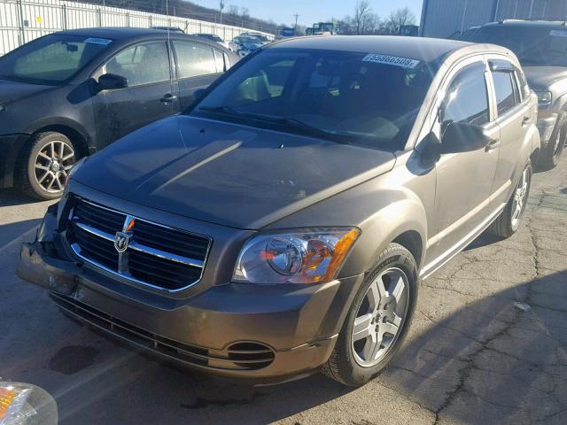 1B3HB48BX8D630480 - 2008 DODGE CALIBER SX GOLD photo 2