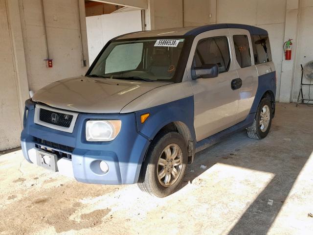 5J6YH28646L025100 - 2006 HONDA ELEMENT EX SILVER photo 2