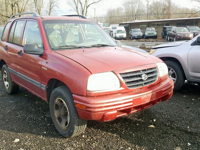 2S3TD52V016107793 - 2001 SUZUKI VITARA JX RED photo 1