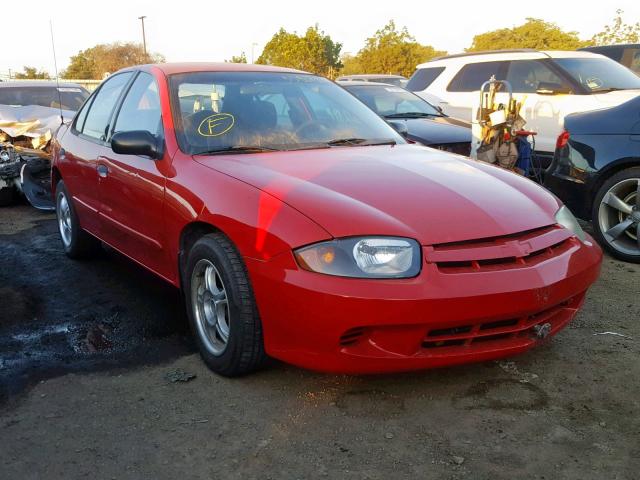 1G1JF52F747242856 - 2004 CHEVROLET CAVALIER L RED photo 1