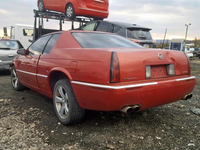 1G6ET1296VU615461 - 1997 CADILLAC ELDORADO T RED photo 3