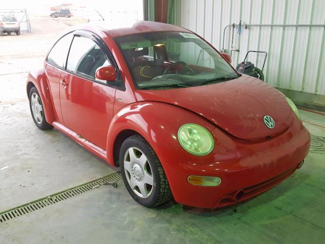 3VWCA21C9XM437594 - 1999 VOLKSWAGEN NEW BEETLE RED photo 1