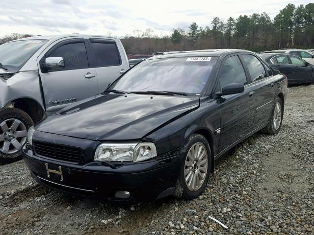 YV1TS91Z941375663 - 2004 VOLVO S80 T6 BLACK photo 2