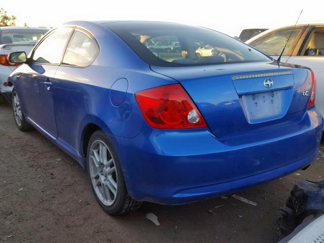 JTKDE167860137685 - 2006 TOYOTA SCION TC 蓝色 照片 3
