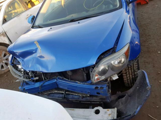 JTKDE167860137685 - 2006 TOYOTA SCION TC 蓝色 照片 9