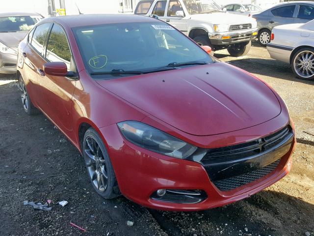 1C3CDFBA0DD339306 - 2013 DODGE DART SXT RED photo 1