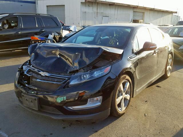 1G1RH6E48EU173109 - 2014 CHEVROLET VOLT BLACK photo 2