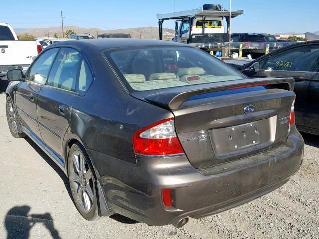 4S3BL856684207248 - 2008 SUBARU LEGACY 3.0 GREEN photo 3