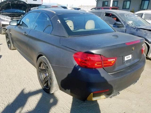 WBS3U9C57FJ968475 - 2015 BMW M4 BLACK photo 3