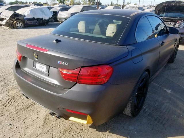 WBS3U9C57FJ968475 - 2015 BMW M4 BLACK photo 4