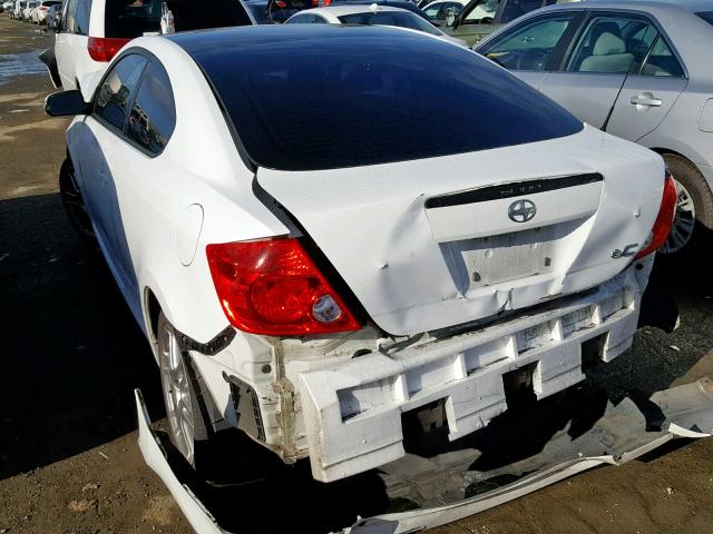 JTKDE167270169386 - 2007 TOYOTA SCION TC თეთრი ფოტო 3