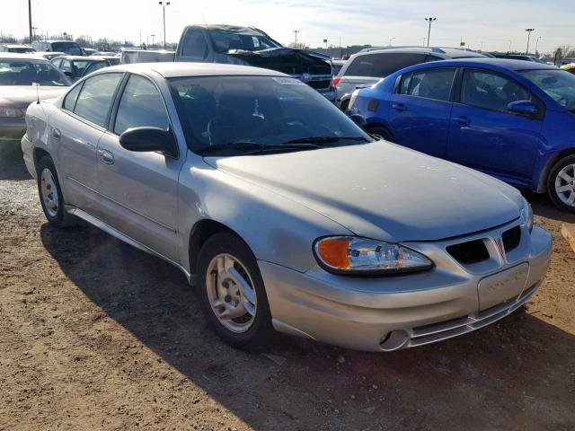 1G2NE52F03C107661 - 2003 PONTIAC GRAND AM S SILVER photo 1