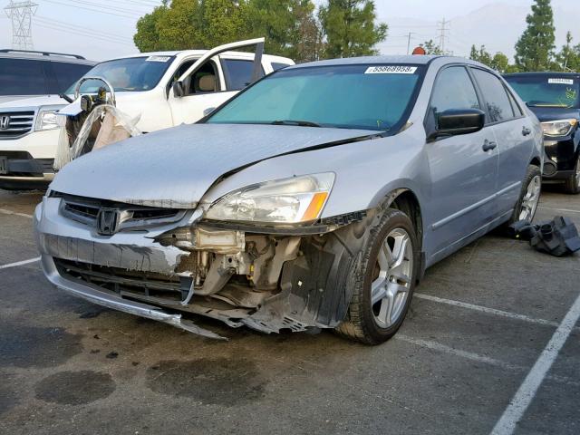 1HGCM56145A082865 - 2005 HONDA ACCORD DX SILVER photo 2