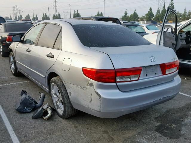 1HGCM56145A082865 - 2005 HONDA ACCORD DX SILVER photo 3