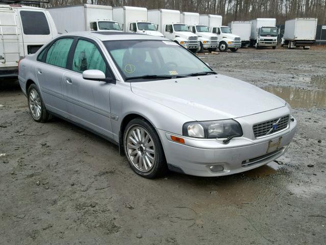 YV1TS91Z741345304 - 2004 VOLVO S80 T6 SILVER photo 1