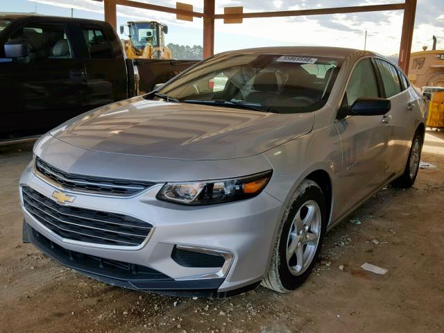 1G1ZB5ST2HF115464 - 2017 CHEVROLET MALIBU LS 银色 照片 2