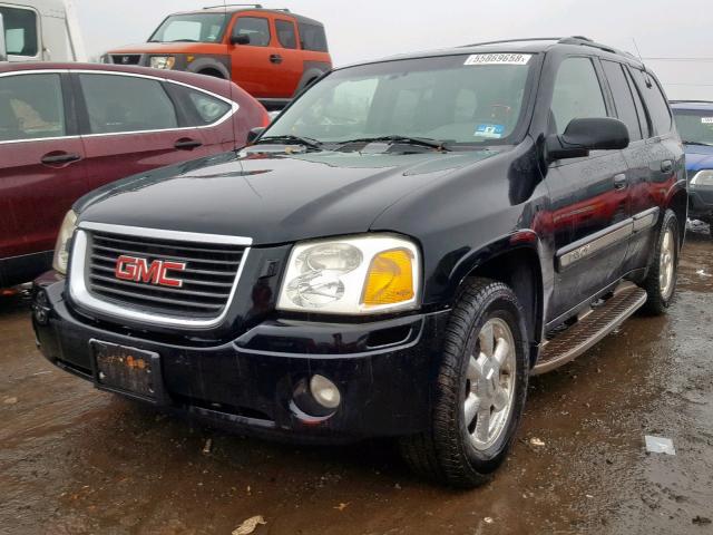 1GKDT13S032345098 - 2003 GMC ENVOY BLACK photo 2