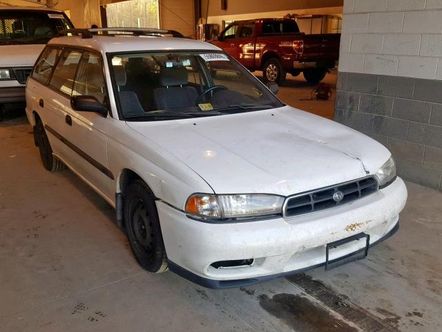 4S3BK4357W7308154 - 1998 SUBARU LEGACY L WHITE photo 1