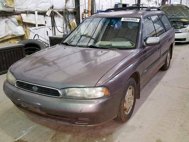 4S3BK6352S7325465 - 1995 SUBARU LEGACY L/O GRAY photo 2