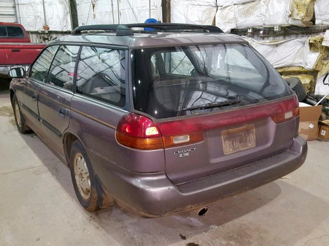 4S3BK6352S7325465 - 1995 SUBARU LEGACY L/O GRAY photo 3