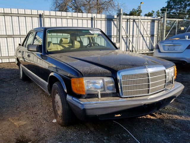 WDBCA39E2MA610295 - 1991 MERCEDES-BENZ 560 SEL BLACK photo 1