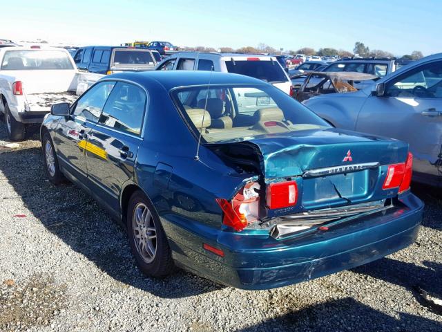 6MMAP67P61T007272 - 2001 MITSUBISHI DIAMANTE L GREEN photo 3