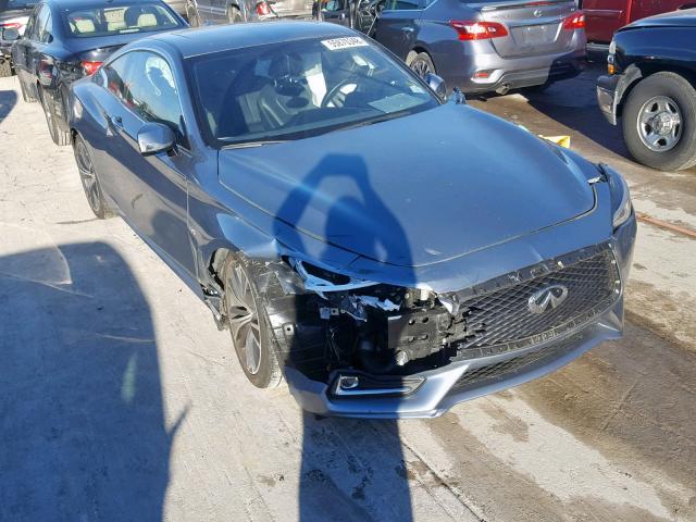 JN1CV7EK2HM110427 - 2017 INFINITI Q60 BASE SILVER photo 1