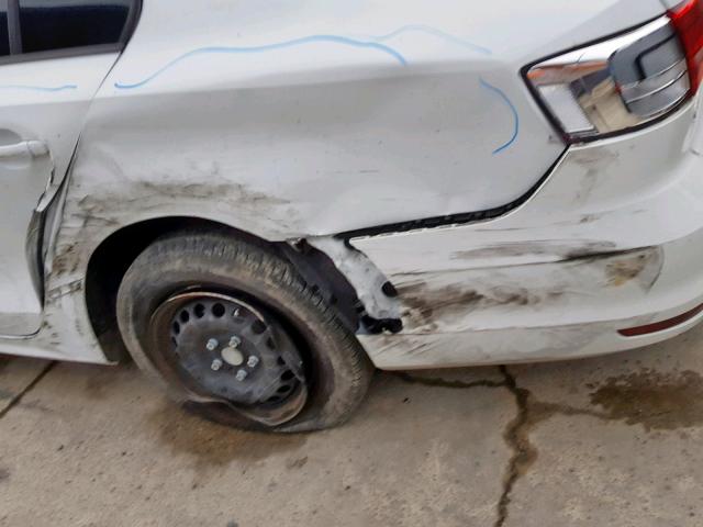 3VW2K7AJ1FM323902 - 2015 VOLKSWAGEN JETTA BASE 白色 照片 9