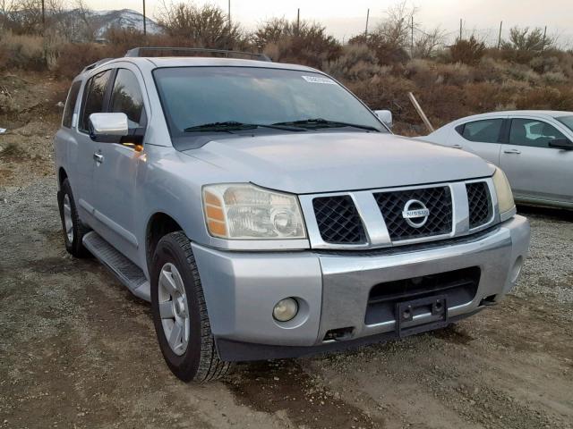 5N1AA08B34N723353 - 2004 NISSAN ARMADA SE SILVER photo 1