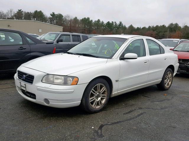 YV1RH592962518035 - 2006 VOLVO S60 2.5T WHITE photo 2