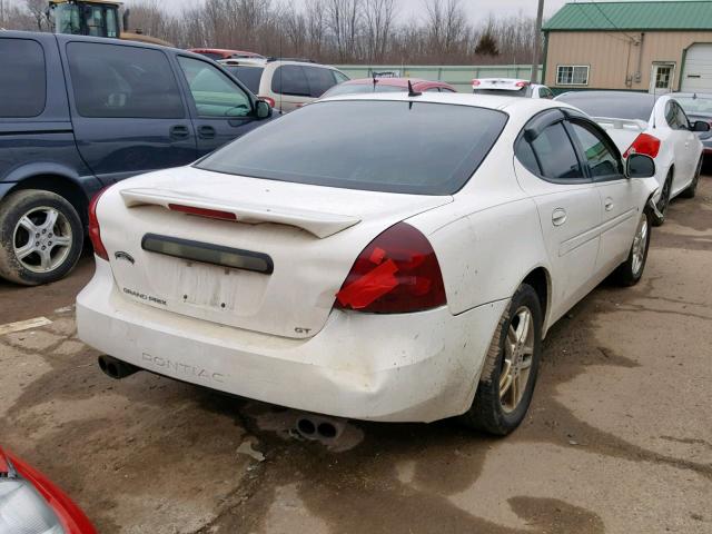 2G2WR554461261710 - 2006 PONTIAC GRAND PRIX თეთრი ფოტო 4
