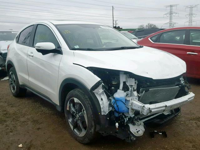 3CZRU6H59JM710859 - 2018 HONDA HR-V EX WHITE photo 1