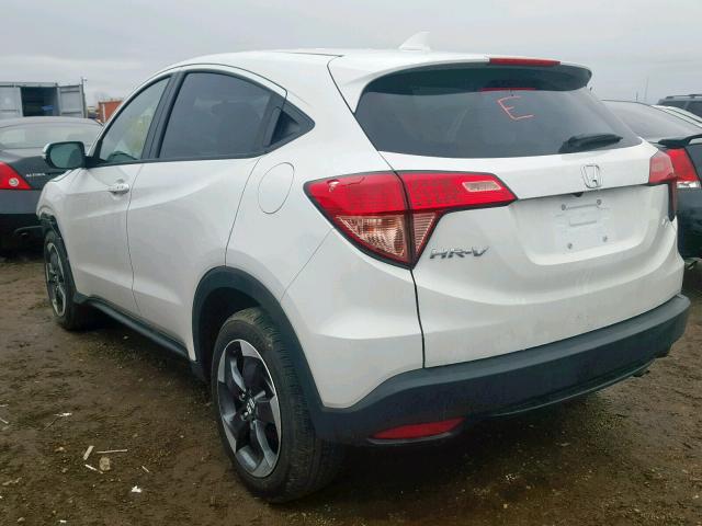 3CZRU6H59JM710859 - 2018 HONDA HR-V EX WHITE photo 3