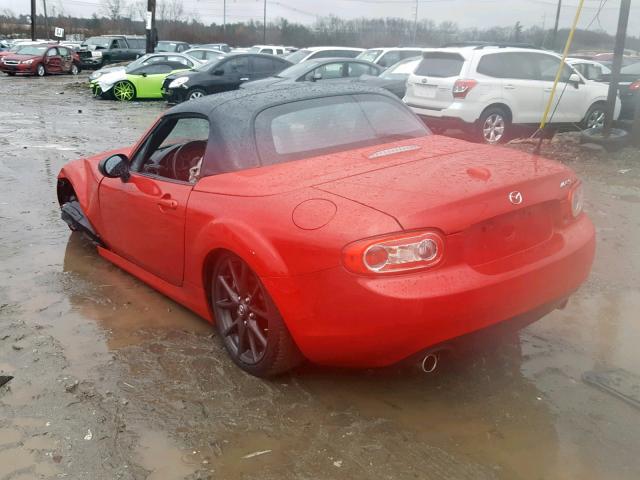 JM1NC2SF9C0222101 - 2012 MAZDA MX-5 MIATA RED photo 3