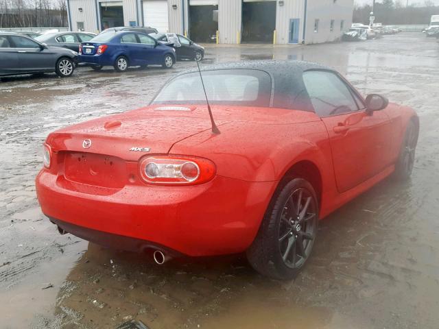 JM1NC2SF9C0222101 - 2012 MAZDA MX-5 MIATA RED photo 4