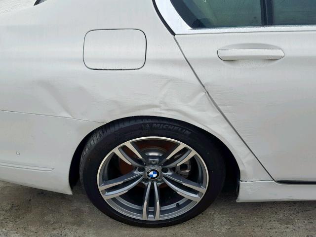 WBA7E2C50GG546735 - 2016 BMW 740 I WHITE photo 9
