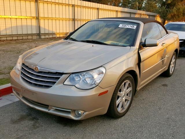 1C3LC55R48N678892 - 2008 CHRYSLER SEBRING TO SILVER photo 2