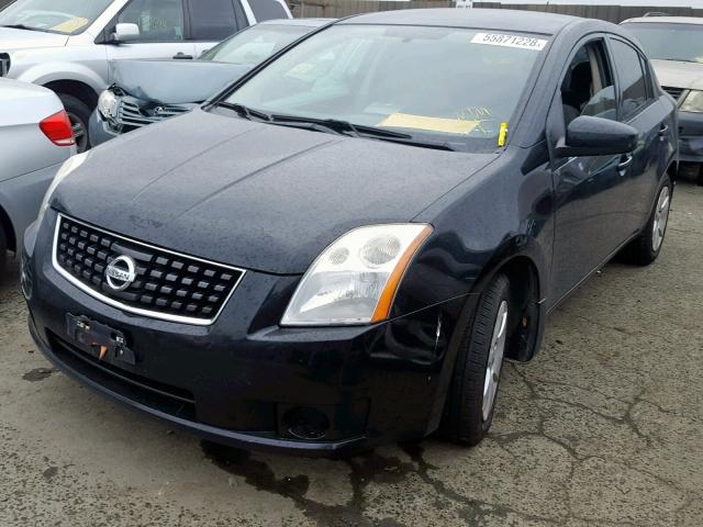 3N1AB61E78L746944 - 2008 NISSAN SENTRA 2.0 BLACK photo 2